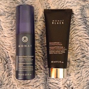 Monat Set of 2- Intense Repair Treatment and Shampoo+Conditioner NEW SEALED